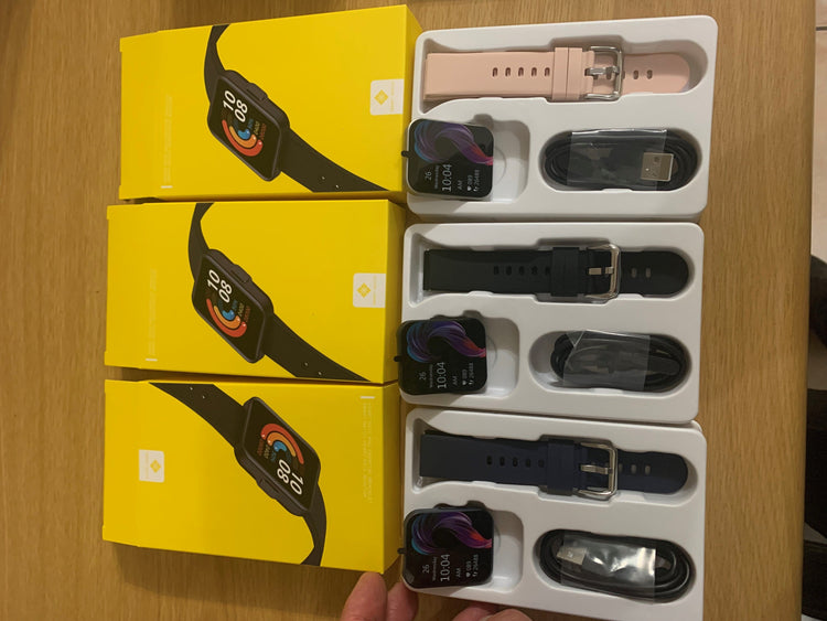 Smart Watch South Africa Watches Pink SMARTOBY 1,69 Inch HD Silver Extra Straps Availible