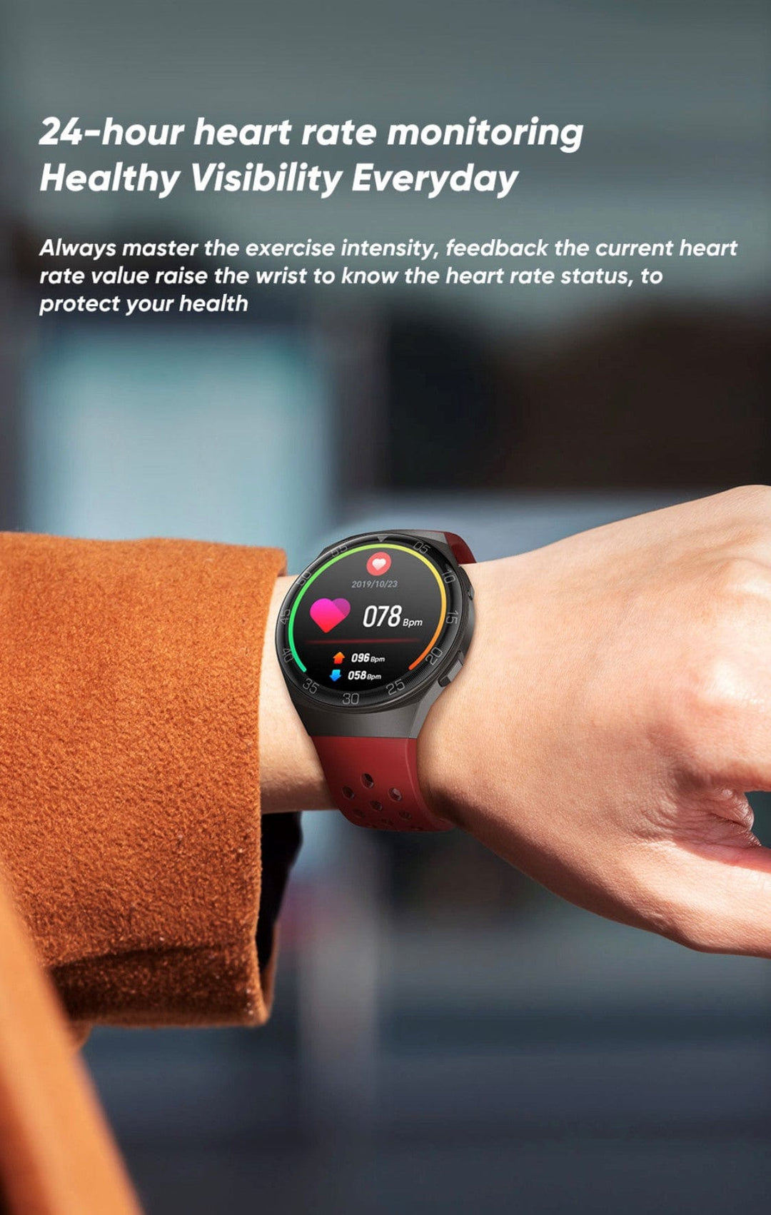 Smart Watch South Africa Watches Red SENBONO MAX1 GREEN