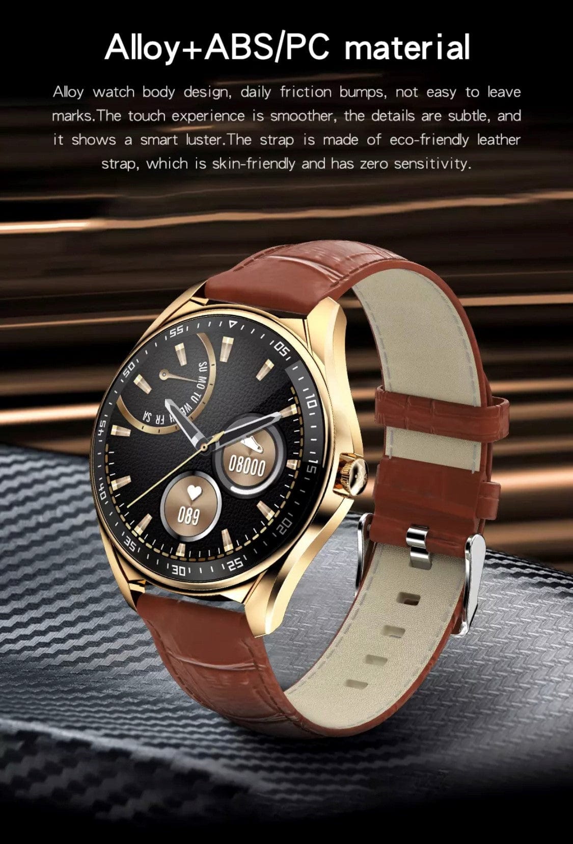 Smart Watch South Africa Watches Silver & Black Silicone SMARTOBY High End Business Silver And Black Silicone