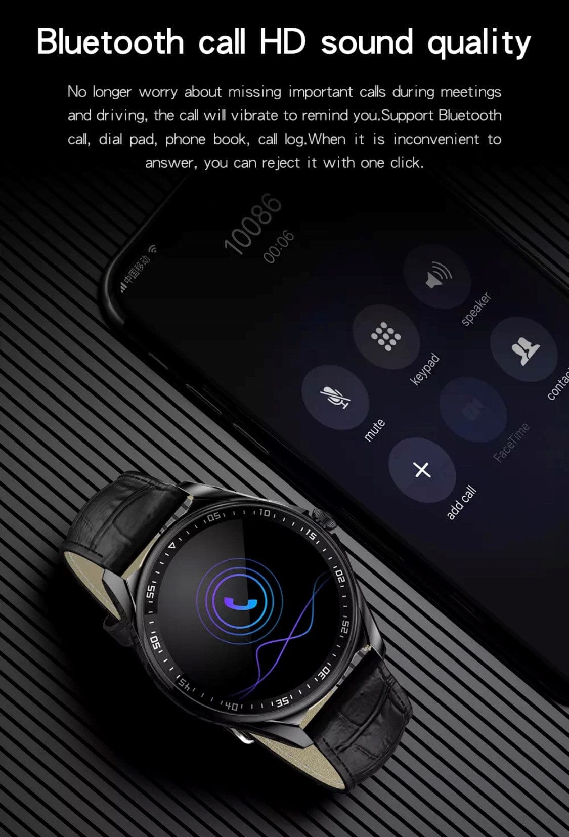 Smart Watch South Africa Watches Silver & Black Silicone SMARTOBY High End Business Silver And Black Silicone