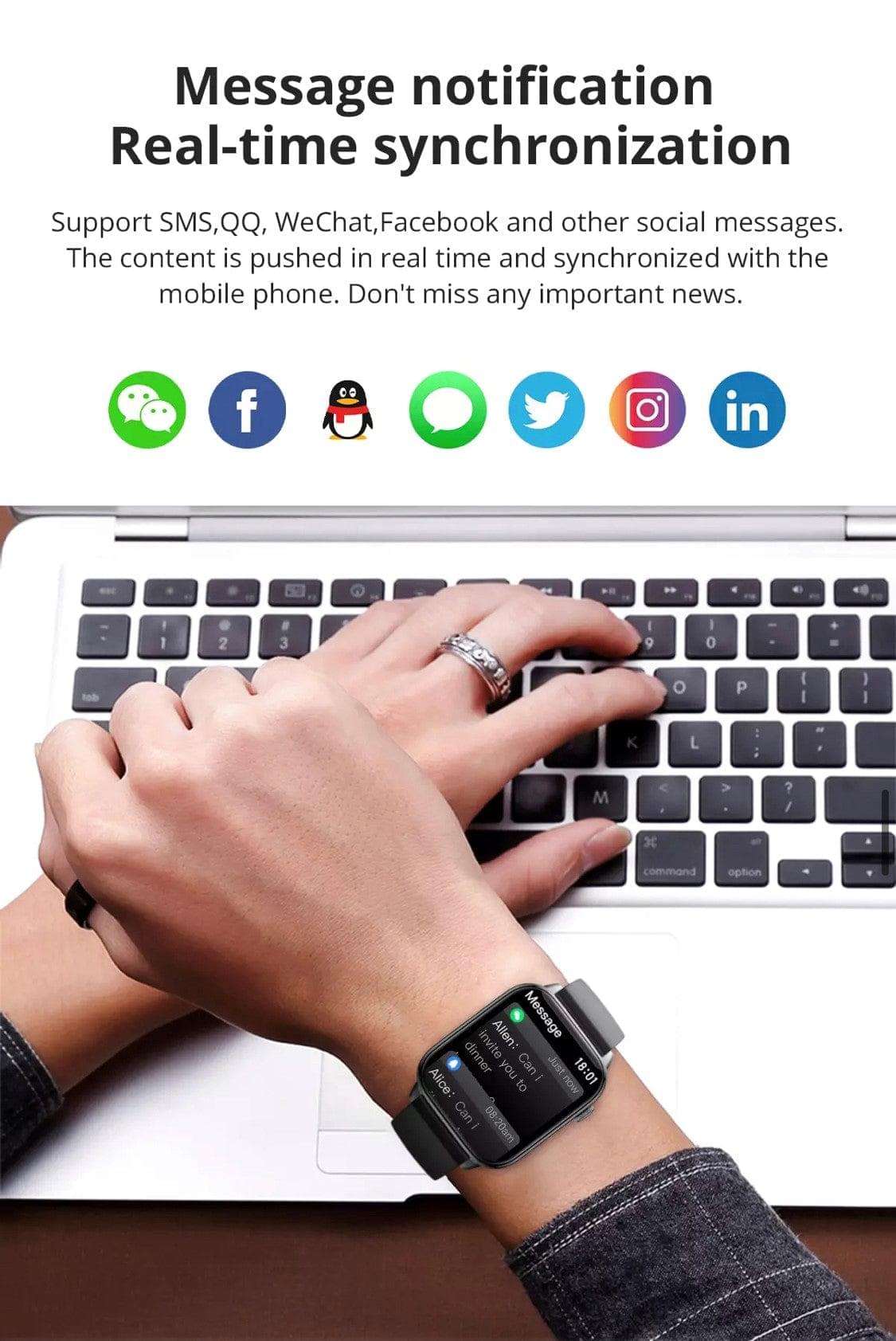 Colmi C60 Smart Batch Silver Smart Watch South Africa