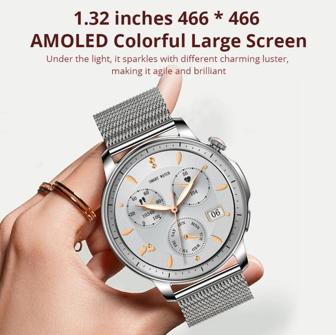 Colmi V65 Gold Smart Watch- Smart Watch South Africa