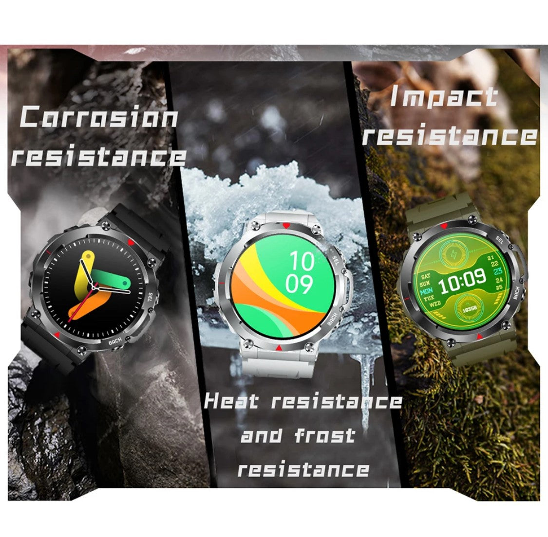 Colmi V70 Black Smart Watch- Smart Watch South Africa