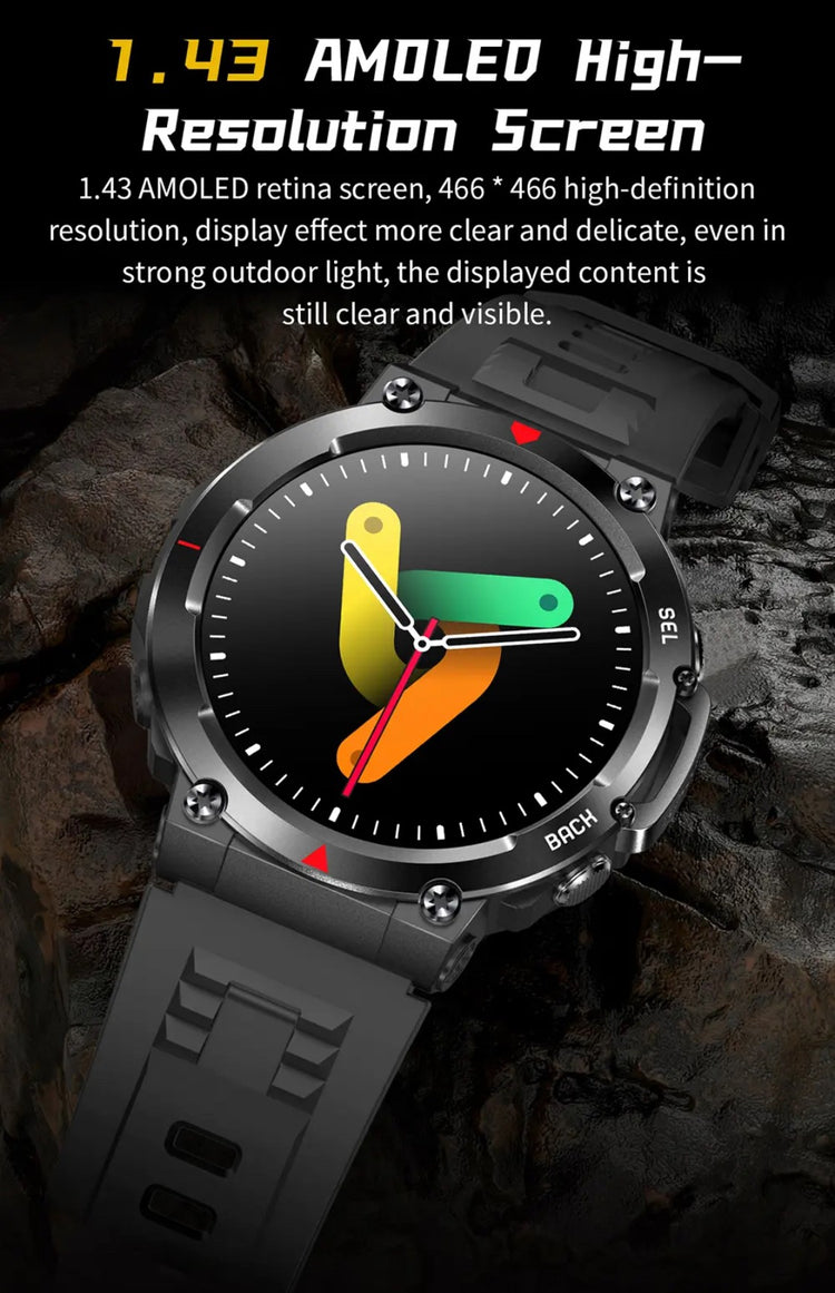 Colmi V70 Black Smart Watch- Smart Watch South Africa