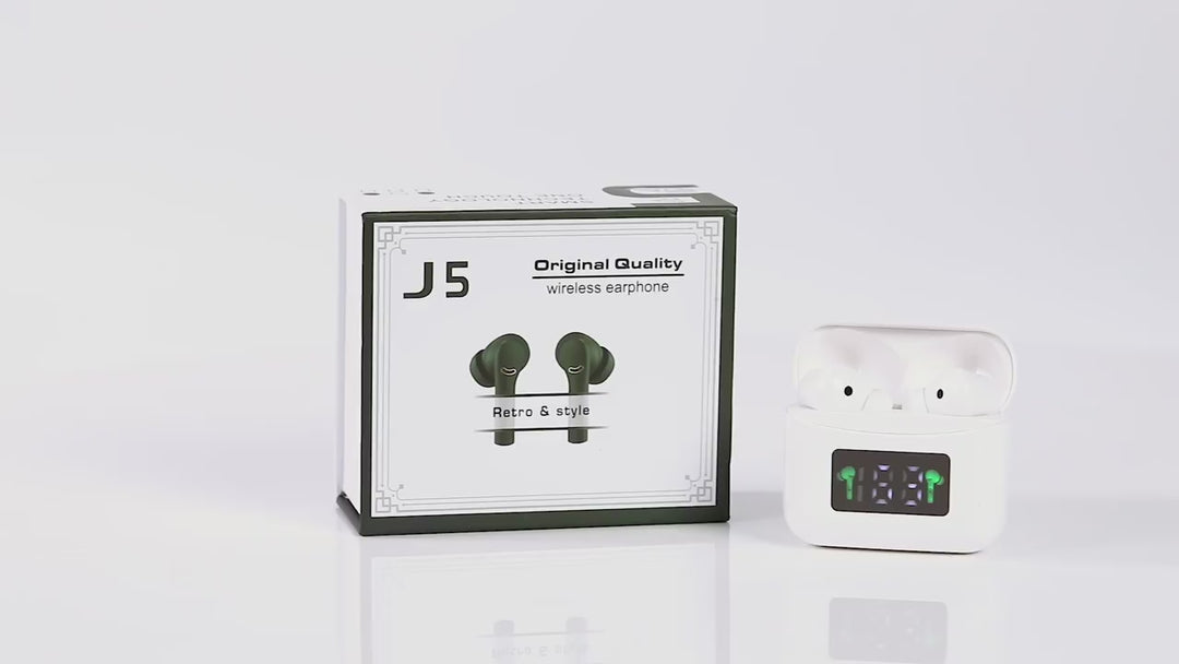 Momix J5 Black Airpods