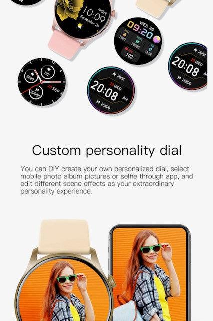 COLMI SKY 8 With Music - Pink Gold-Smart Watch South Africa 