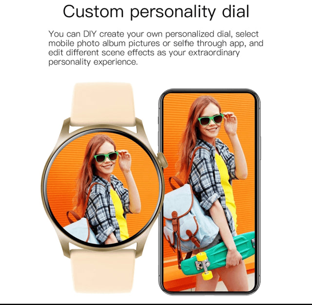 COLMI SKY 8 With Music - Pink Gold-Smart Watch South Africa 