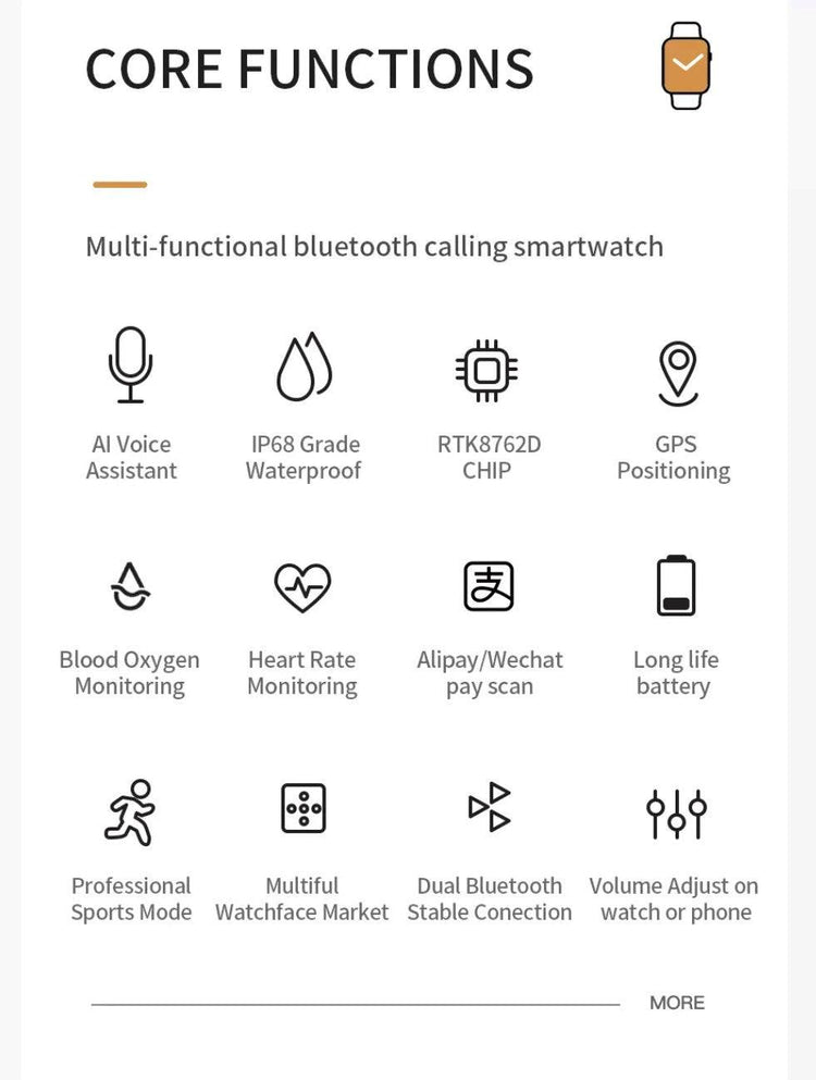 D7 Pro Max Red Smart Watch South Africa