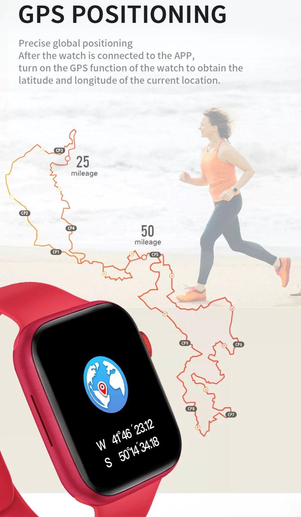 D7 Pro Max Red Smart Watch South Africa