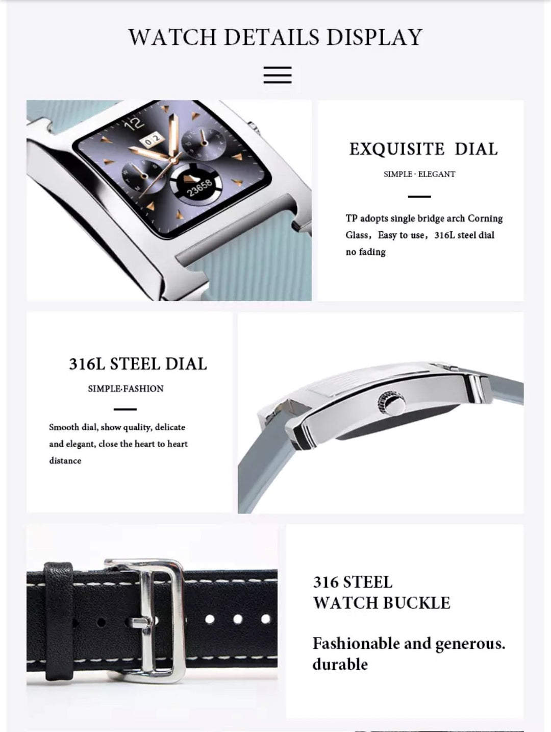 MOMIX  H1 Black Smart Watch South Africa