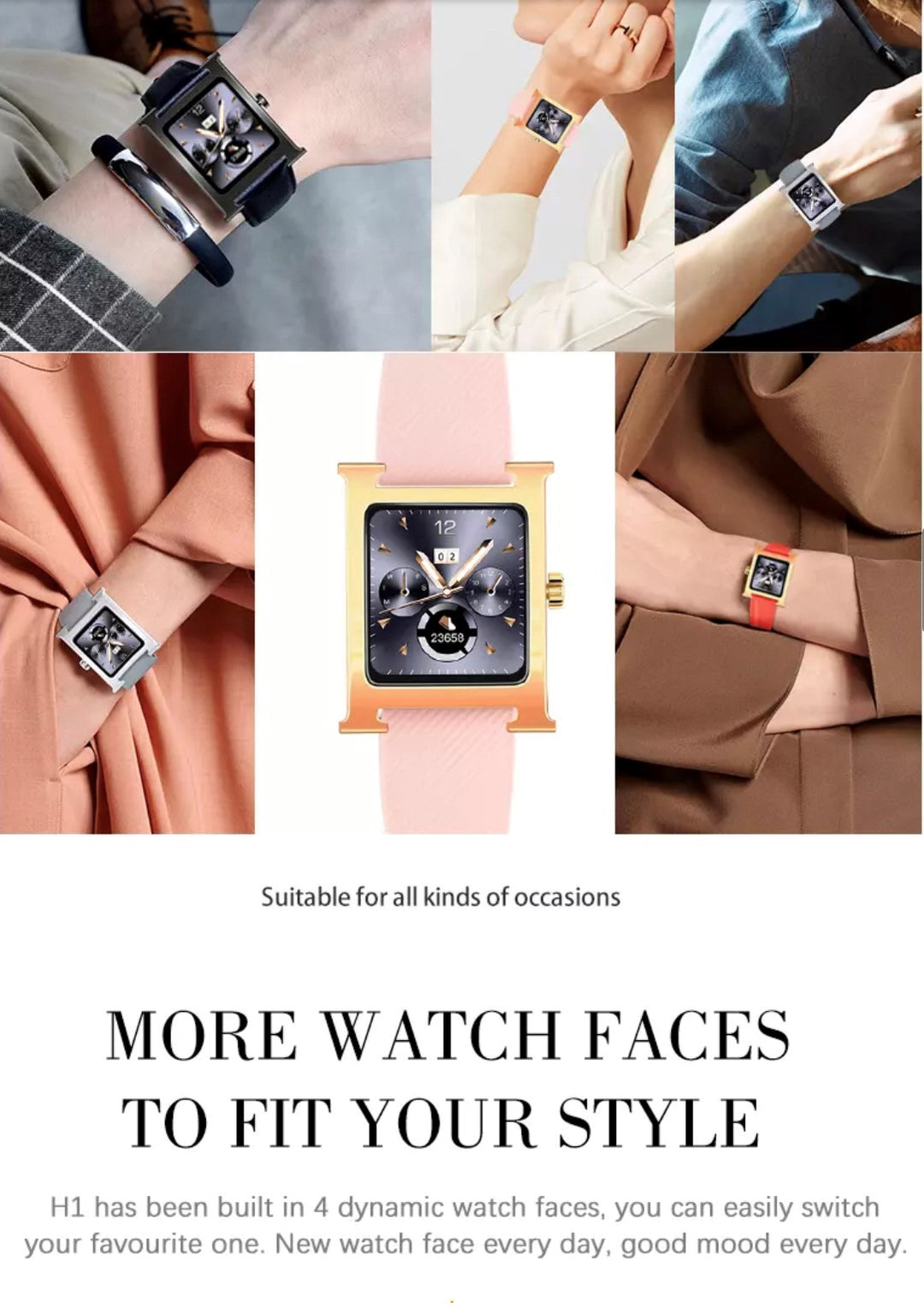 MOMIX  H1 Black Smart Watch South Africa