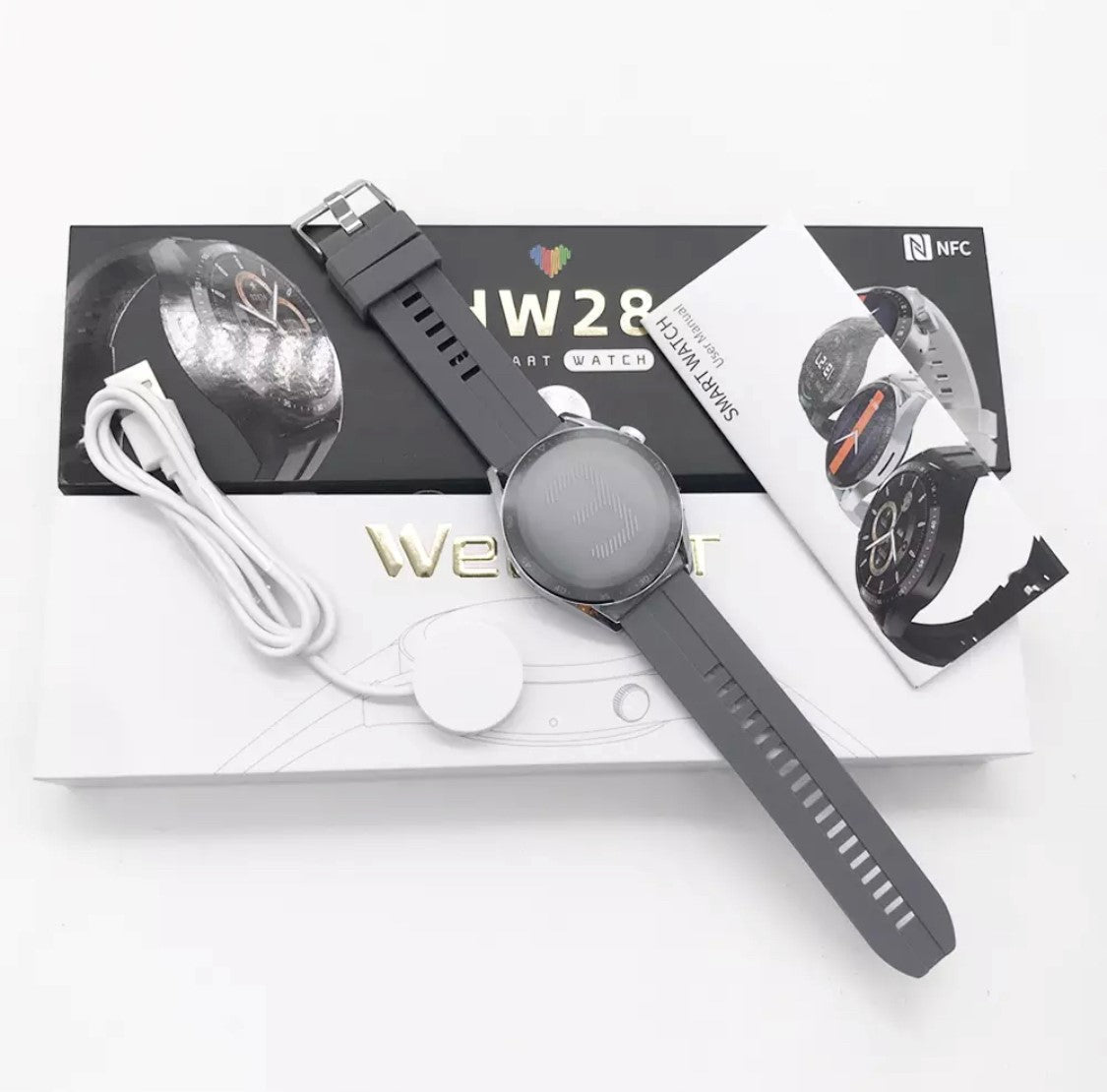 HW28 Smart Watch Brown Tan Smart Watch South Africa