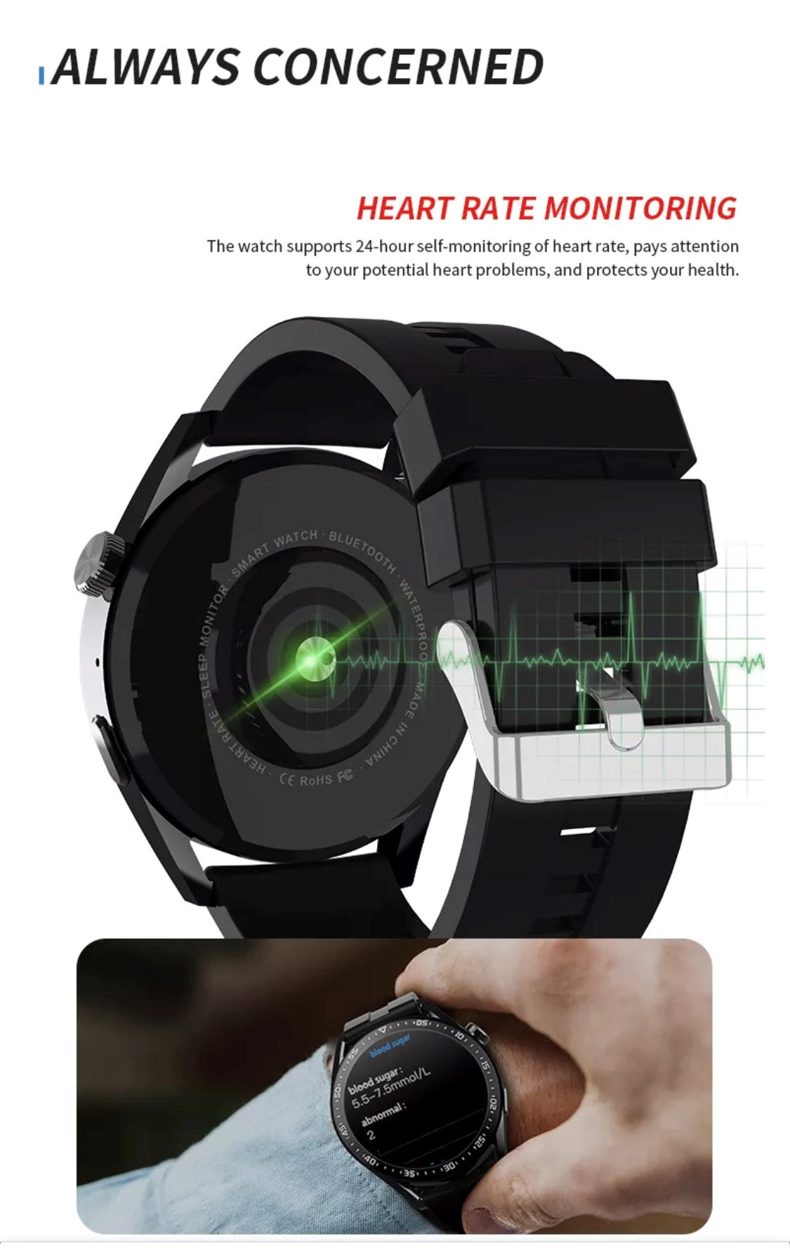 HW28 Smart Watch Green Smart Watch South Africa