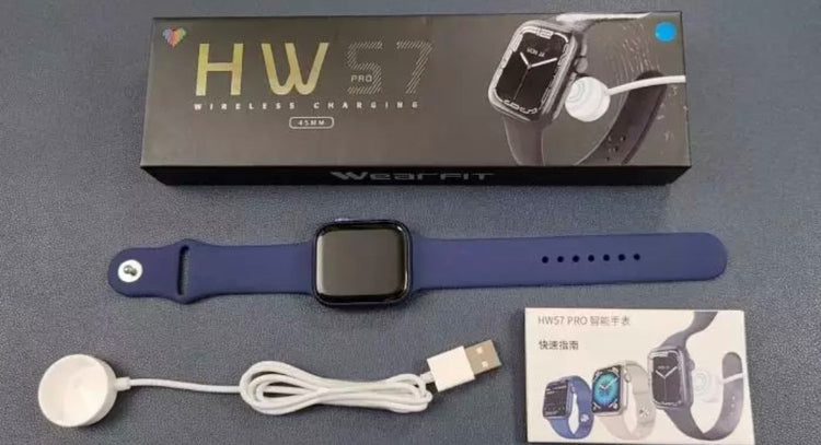 HW 57 Pro Black-- Verious Colours Straps Availible R68 Each. Smart Watch South Africa