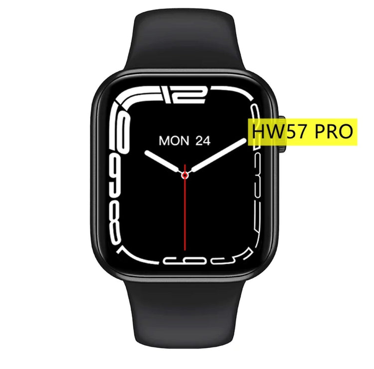 HW 57 Pro Black-- Verious Colours Straps Availible R68 Each. Smart Watch South Africa