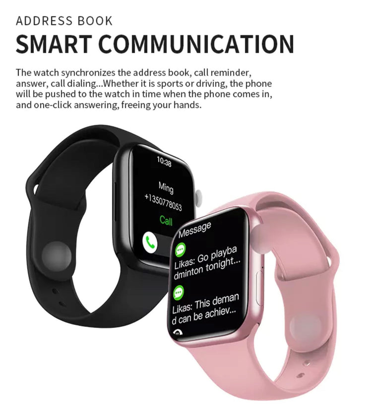 HW 57 Pro Blue -- Verious Strap Colours Availible at R68 Each Smart Watch South Africa