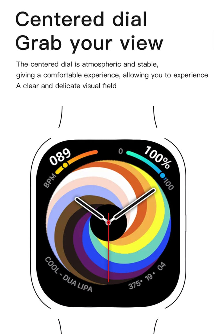 IWO7 Pro Black Smart Watch South Africa 