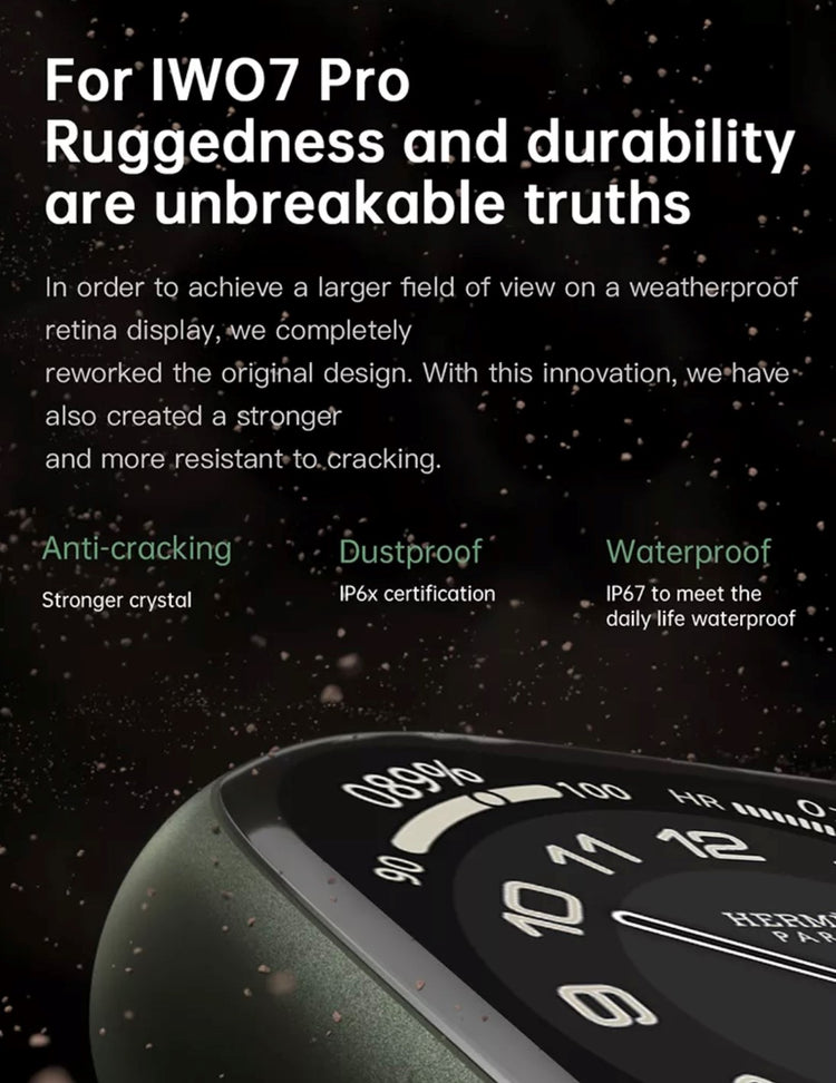 Iwo7 Pro Black | Best Ladies Smart Watch | Smart Watch South Africa