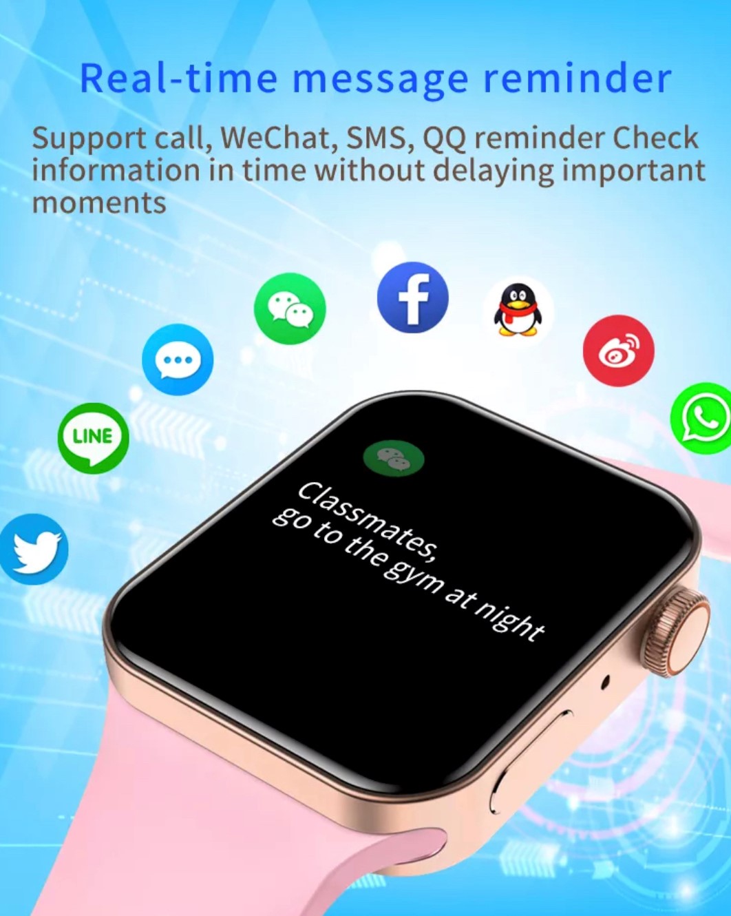 Iwo7 Pro Black | Best Ladies Smart Watch | Smart Watch South Africa