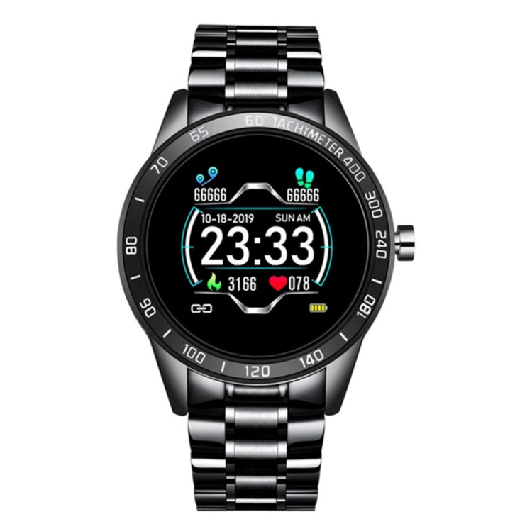 LIGE Smart Watch 122F Black and Gold-Smart Watch South Africa 