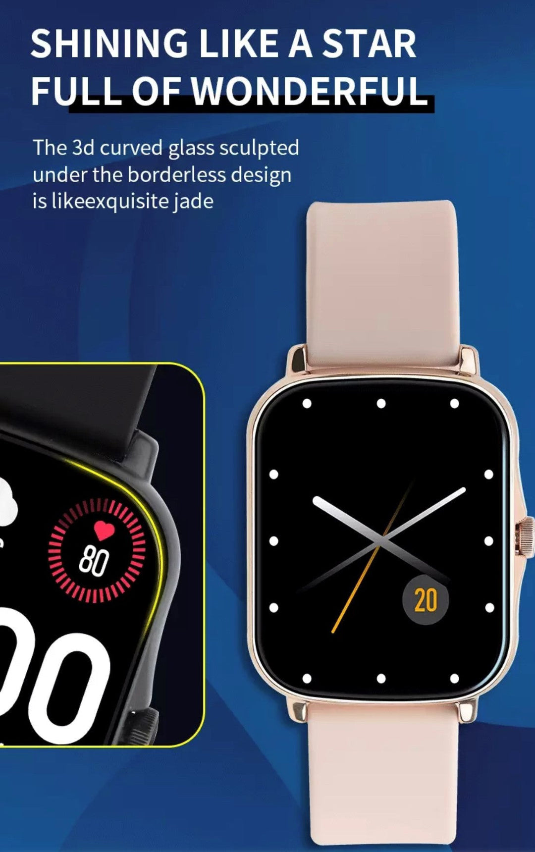 MOMIX M2  Pink Smart Watch South Africa