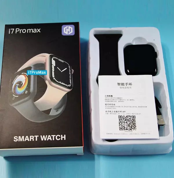 i7 Pro Max  White Extra Straps Availible Smart Watch South Africa