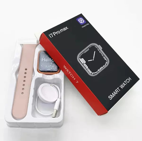 i7 Pro Max  White Extra Straps Availible Smart Watch South Africa