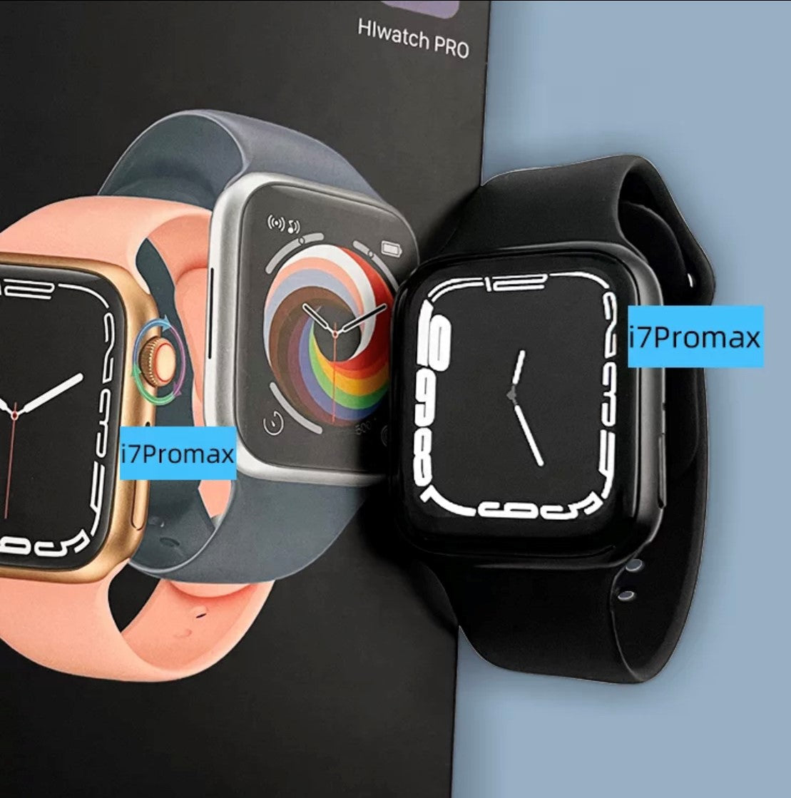 i7 Pro Max Pink Extra Straps Availible Smart Watch South Africa