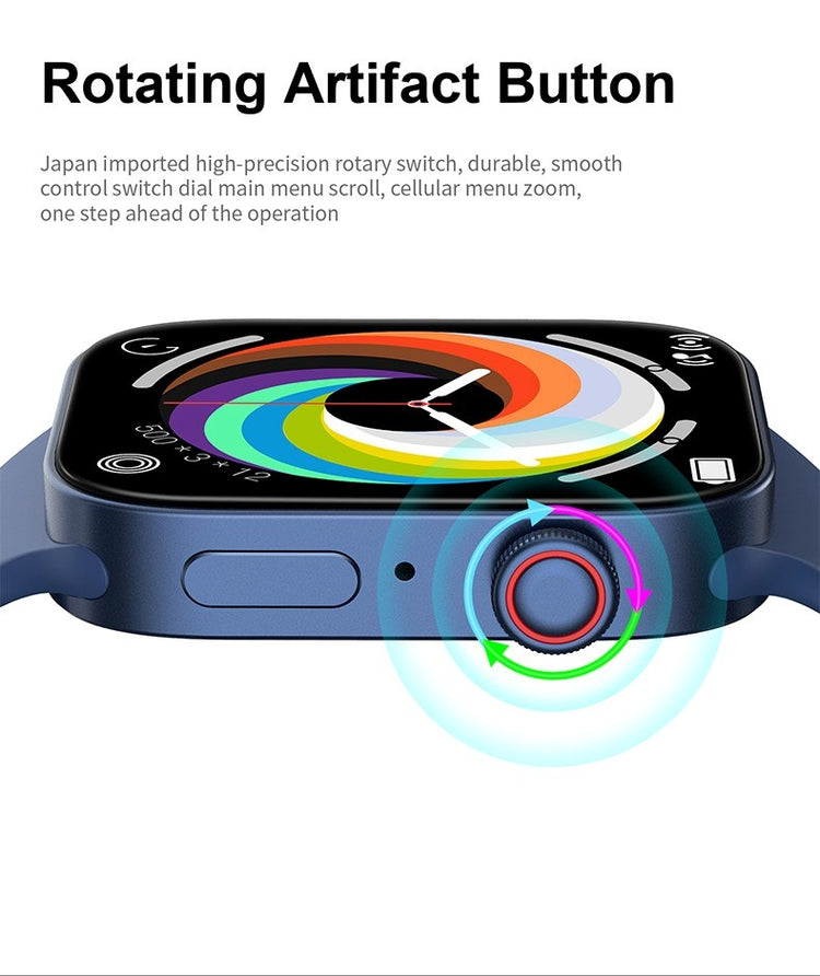 MOMIX i8 Pro Max Black Smart Watch South Africa 