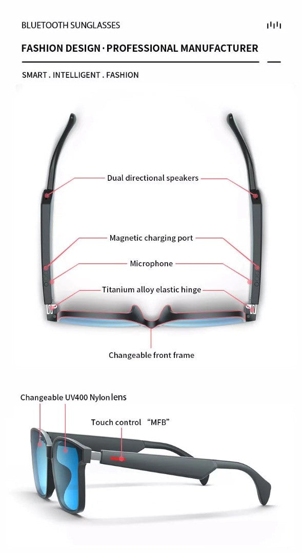 MOMIX G09- A BT - Special Glasses Smart Watch South Africa 