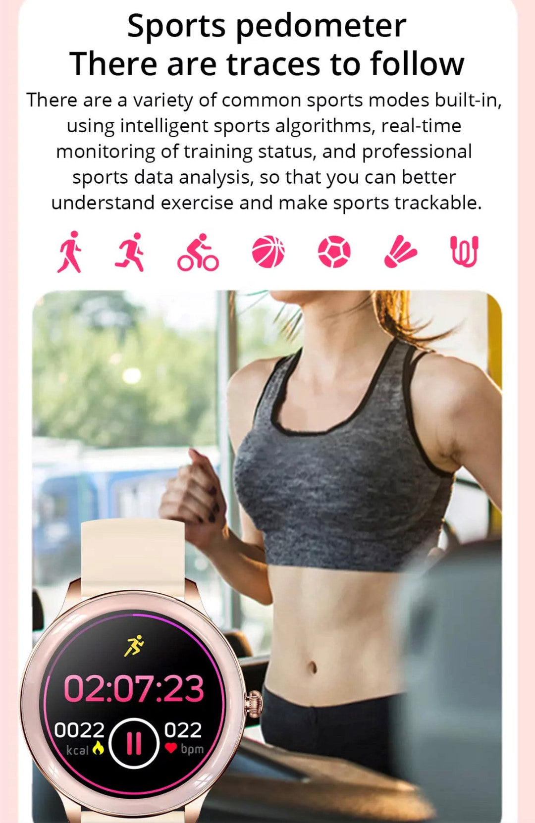 Colmi V33 Pink Smart Watch South Africa